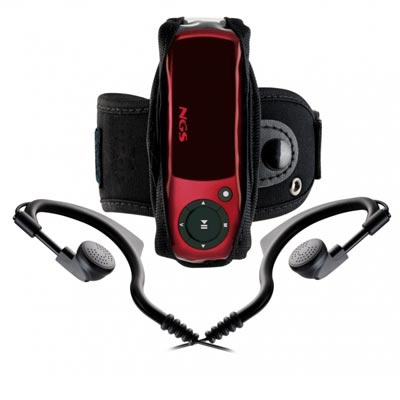 Ngs Red Popping Mp3 4gb Fm Rojo